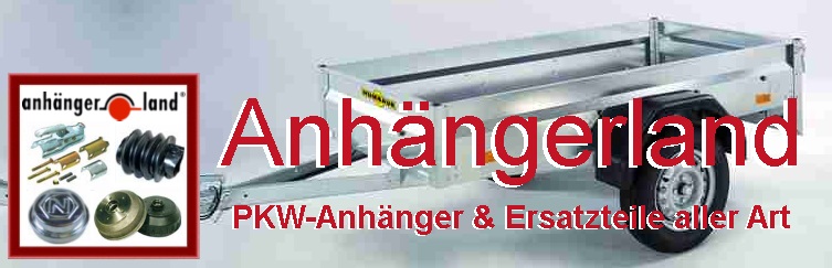 PKW-Anhänger-Stützrad mit Bremse für 750 kg/1300 kg Anhänger