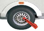 Radkralle für Stahl-Felge (paßt fast für alle Stahlfelgen) 10-15 Zoll Reifen bis 195 mm f. Pkw-Anhänger & Wohnwagen